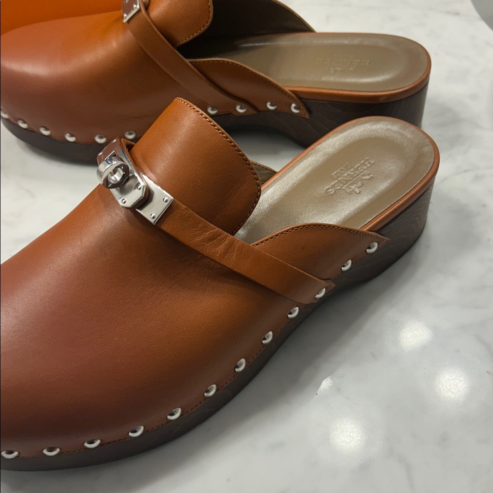 Hermes Carlotta Clogs - Picture 10 of 15